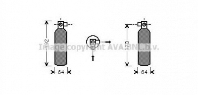AVA QUALITY COOLING rtd370 -  Осушитель, кондиционер